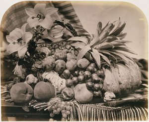 Naturaleza muerta con frutas, 1860